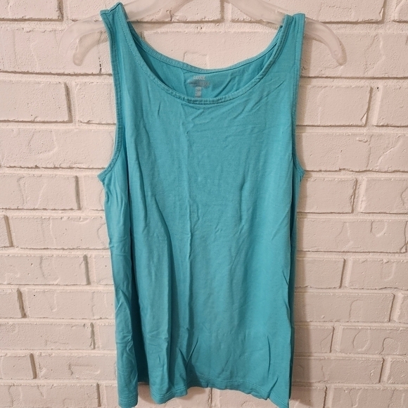 GAP Sleeveless Turquoise Tank Top XS - Picture 1 of 5